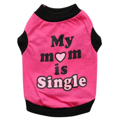 Weste "My Mom is Single"